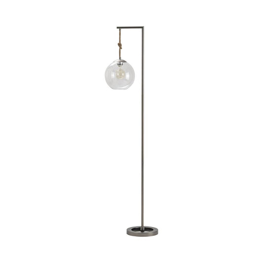 Crestview Collection CVAZER057 66H Metal Floor LAMP 1PCS KD / 2.9' Lighting