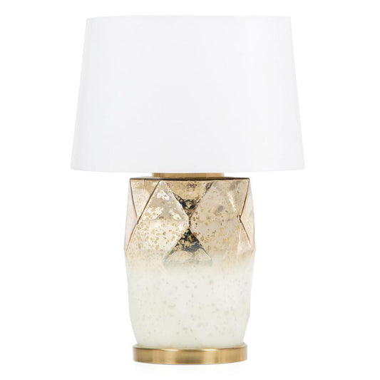 Lavinia 22" Gold Glass Table Lamp