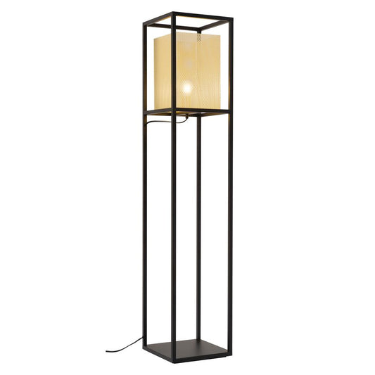 Yves Floor Lamp Gold & Black