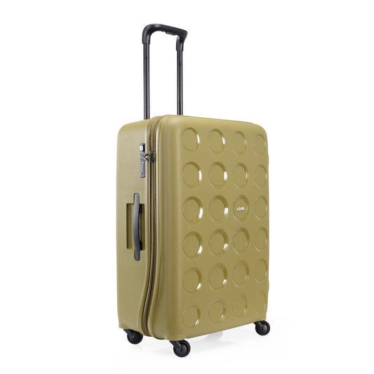 Vita Medium Spinner Upright Suitcase, Olive Green