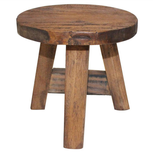 vidaXL Stool Solid Reclaimed Wood, 244508