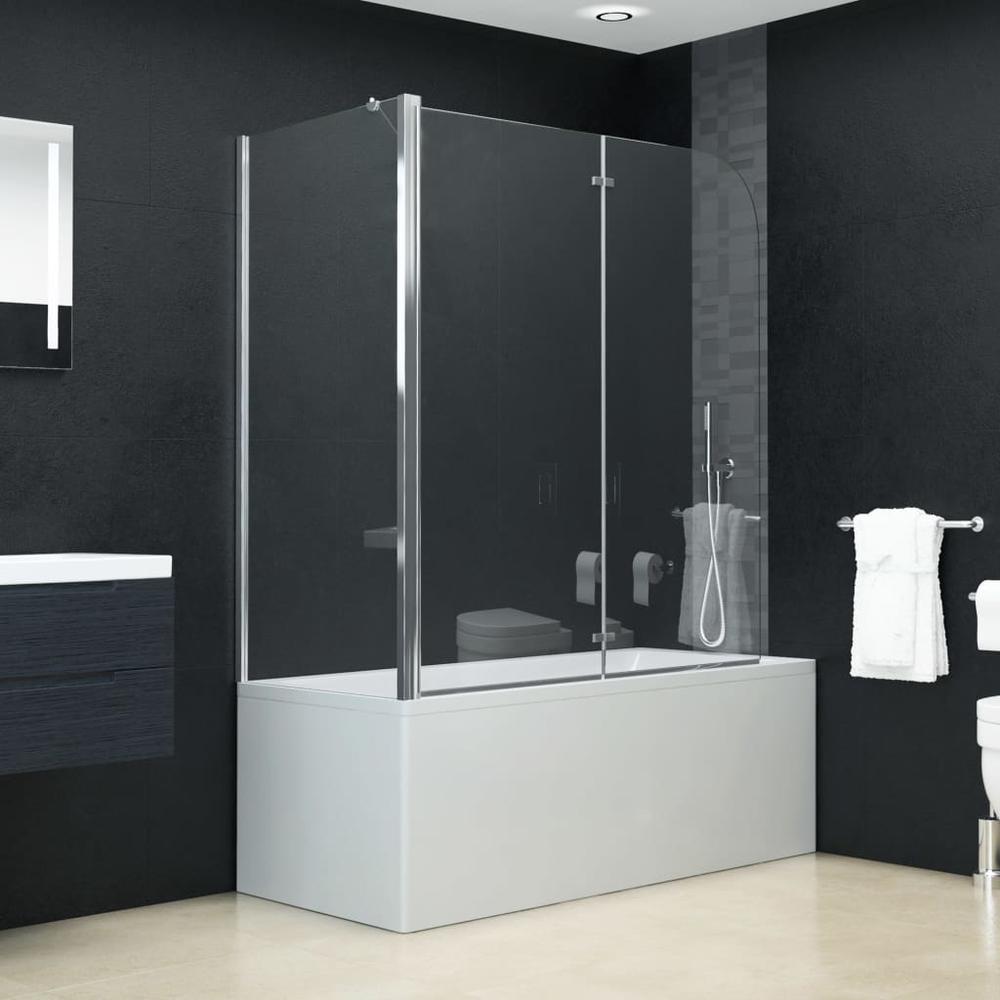 vidaXL Bi-Folding Shower Enclosure ESG 47.2"x26.8"x51.2", 144676