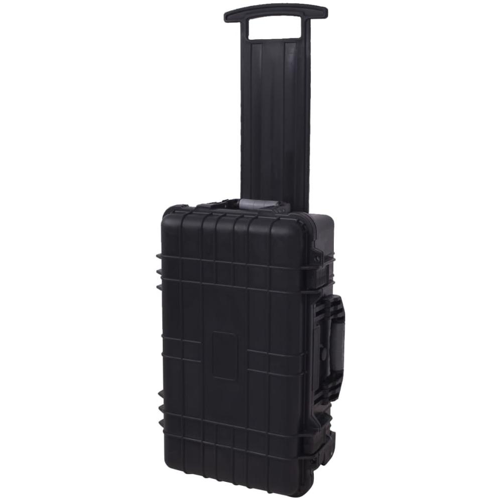 vidaXL Wheel-equipped Tool/Equipment Case with Pick & Pluck, 140304