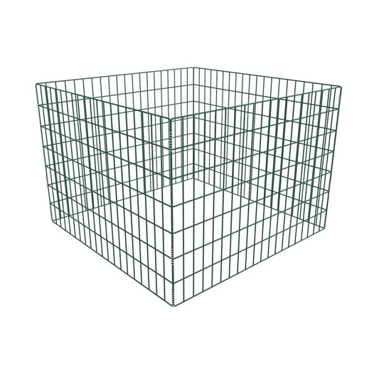 vidaXL Square Mesh Garden Composter 39.4"x39.4"x27.6", 141206