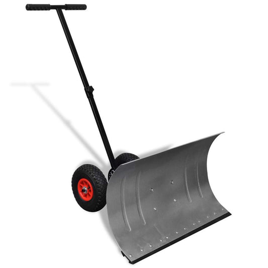 Manual Snow Shovel with Wheels, 141304