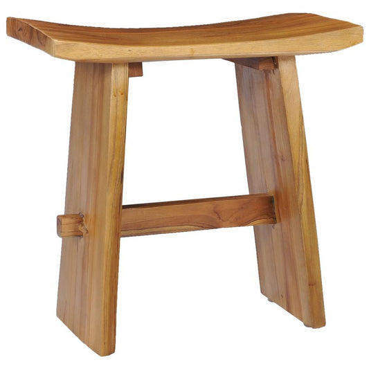 vidaXL Stool Solid Teak Wood, 281655