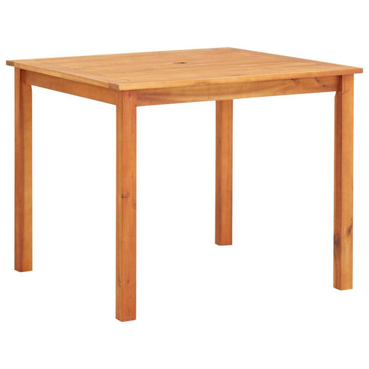 vidaXL Garden Table 34,6"x34,6"x29.1" Solid Acacia Wood, 45961