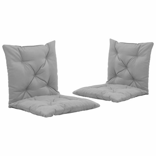 vidaXL Swing Chair Cushions 2 pcs Gray 19.7", 47634