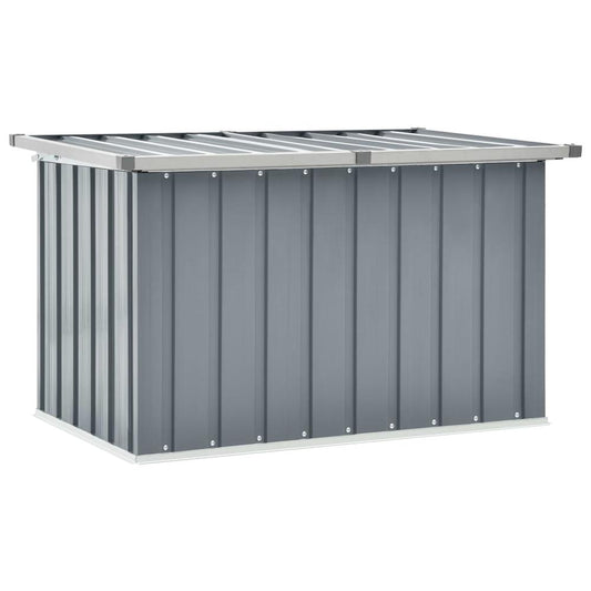 vidaXL Garden Storage Box Gray 42.9"x26.4"x25.6" 6258