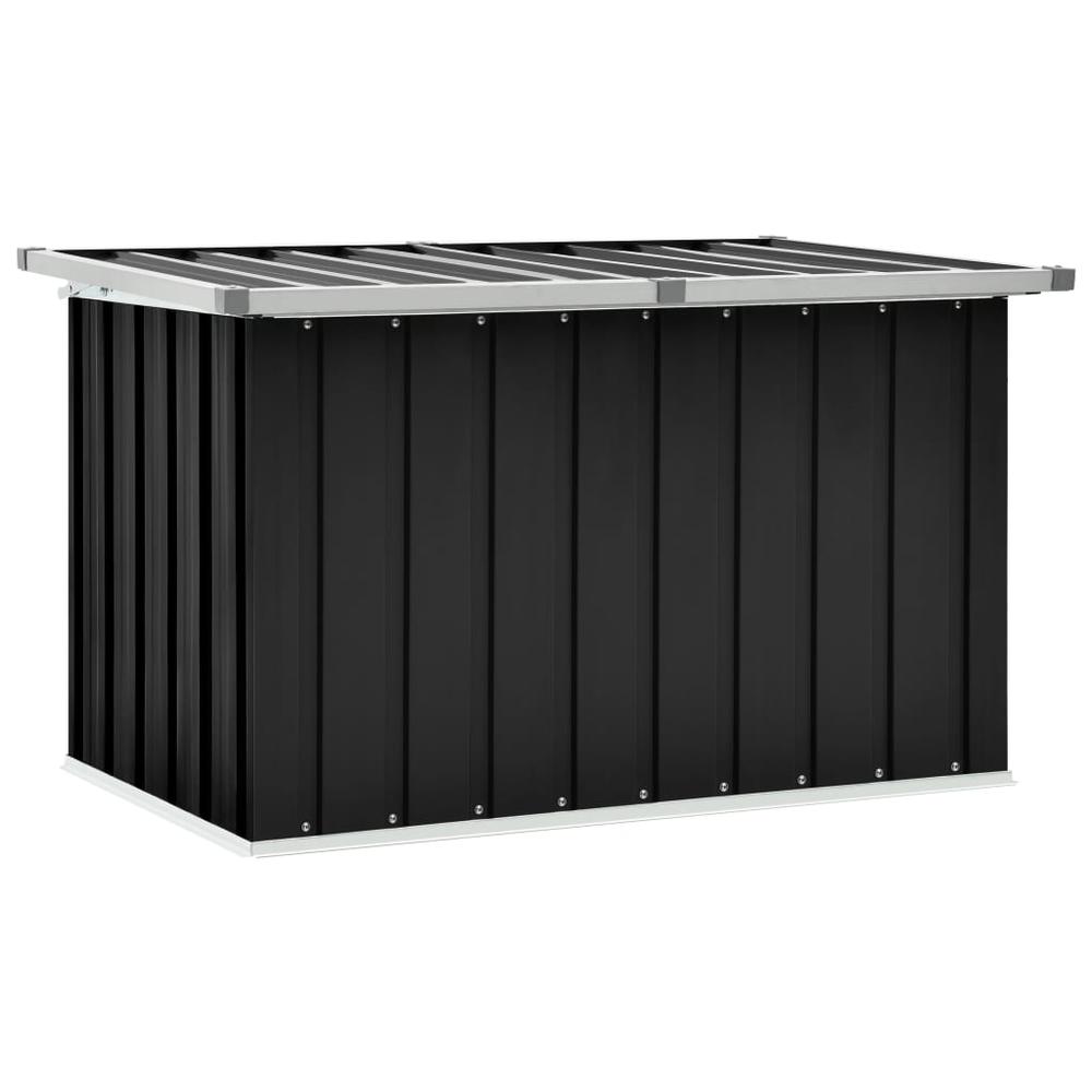 vidaXL Garden Storage Box Anthracite 42.9"x26.4"x25.6" 6259