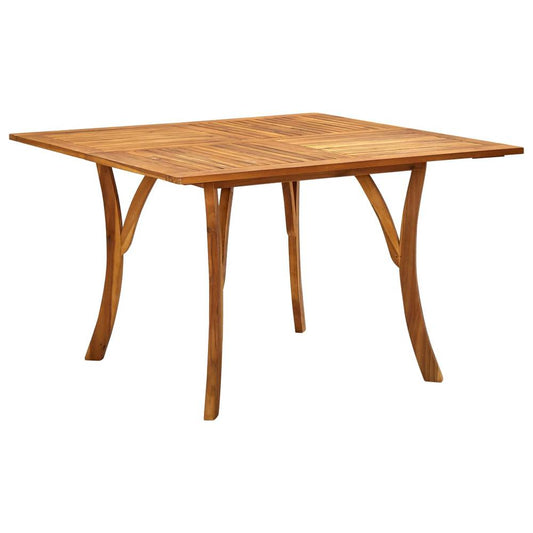 vidaXL Garden Table 47.2"x47.2"x29.5" Solid Acacia Wood 0622