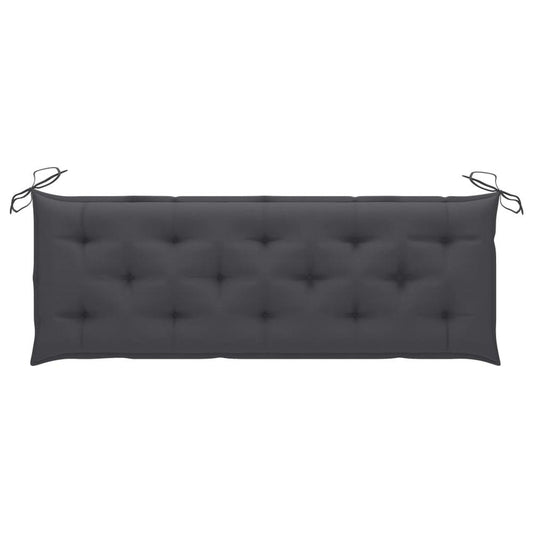 vidaXL Garden Bench Cushion Anthracite 59.1"x19.7"x2.8" Fabric, 314956