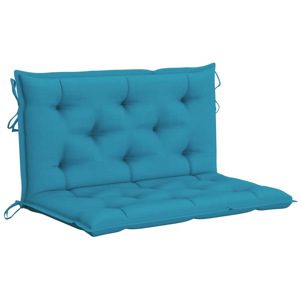 vidaXL Cushion for Swing Chair Light Blue 39.4" Fabric, 314996