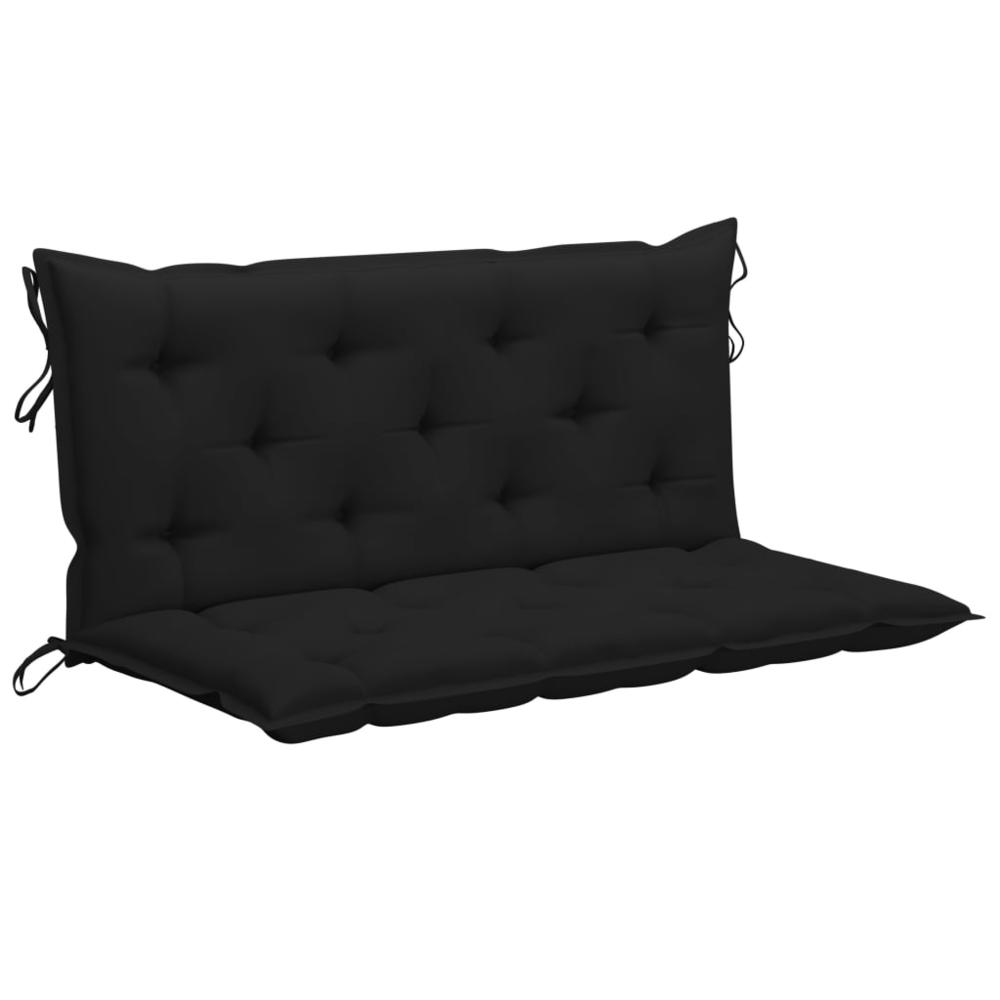 vidaXL Cushion for Swing Chair Black 47.2" Fabric, 315011