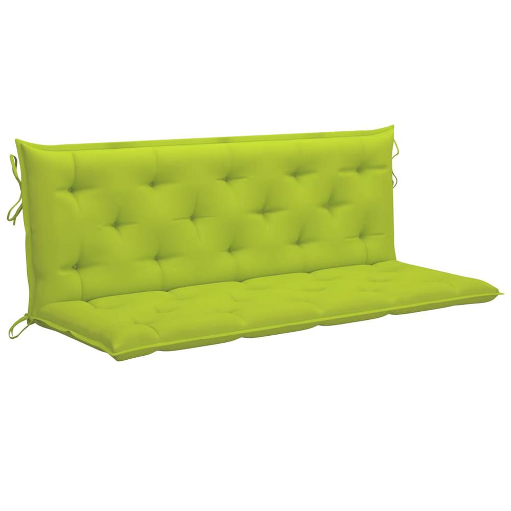 vidaXL Cushion for Swing Chair Bright Green 59.1" Fabric, 315027