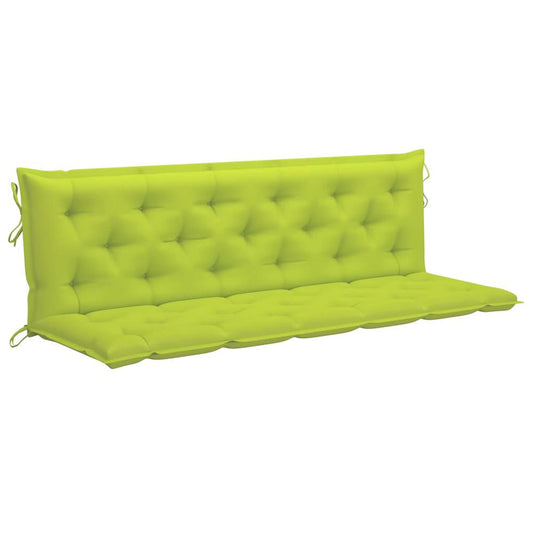 vidaXL Cushion for Swing Chair Bright Green 70.9" Fabric, 315039