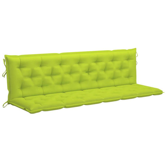 vidaXL Cushion for Swing Chair Bright Green 78.7" Fabric, 315051