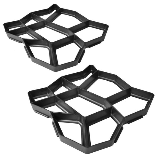 Pavement Mold for the Garden 16.5"x16.5"x1.6" Set of 2, 41370