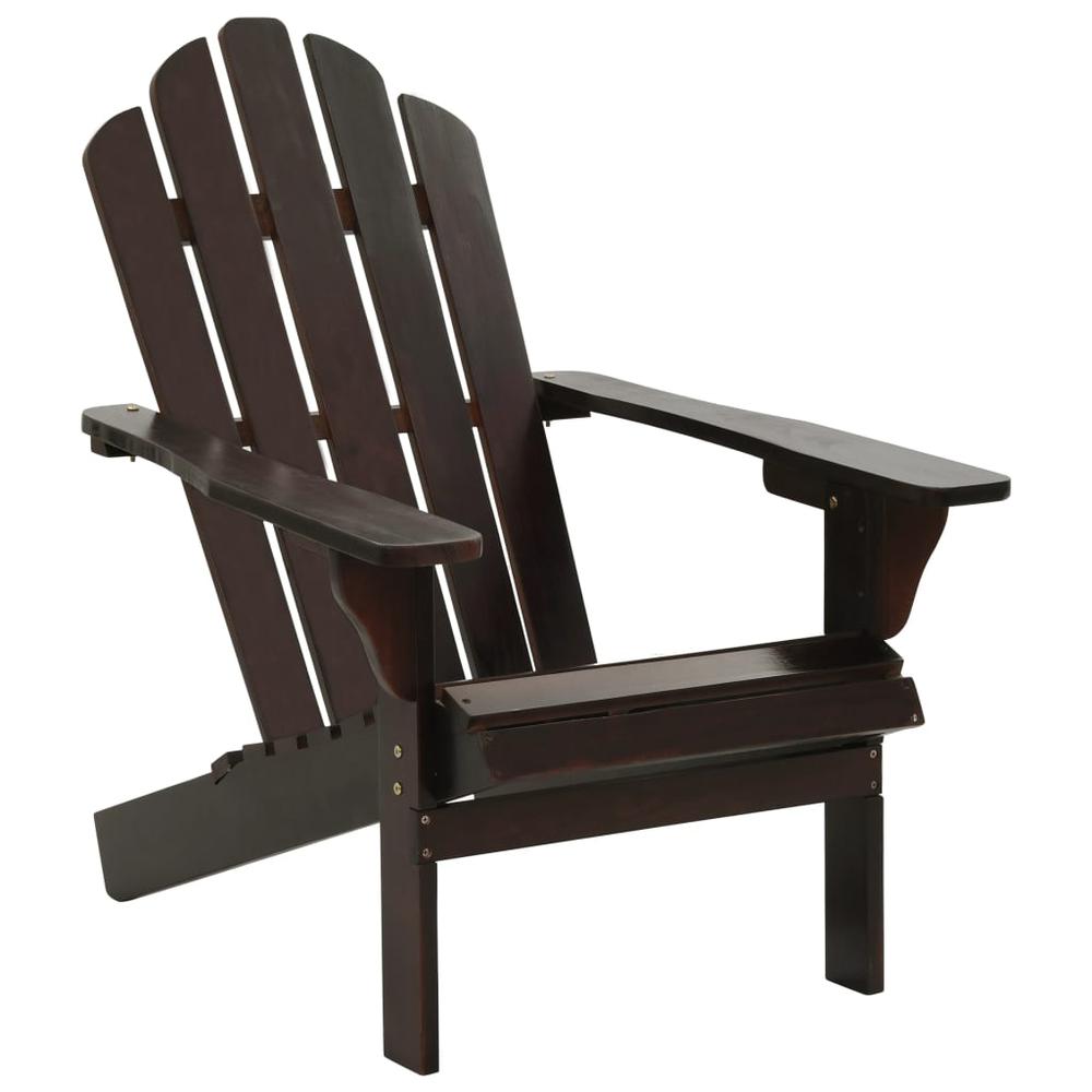 vidaXL Garden Chair Wood Brown, 45703