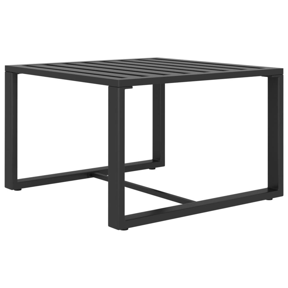 vidaXL Coffee Table Aluminum Anthracite