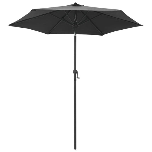 vidaXL Parasol Anthracite 78.7"x83.1" Aluminum