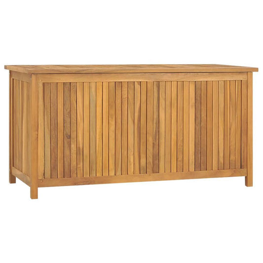 vidaXL Patio Box 44.9"x19.7"x22.8" Solid Wood Teak