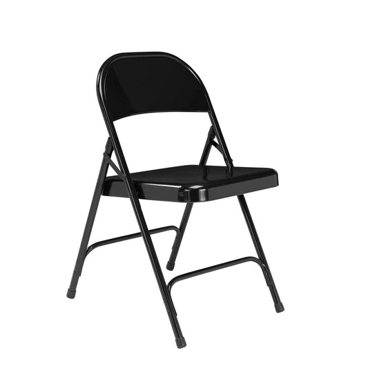 NPS¬Æ¬†50 Series All-Steel Folding Chair, Black (Pack of 4)