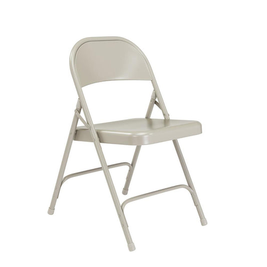 NPS¬Æ 50 Series All-Steel Folding Chair, Grey (Pack of 4)