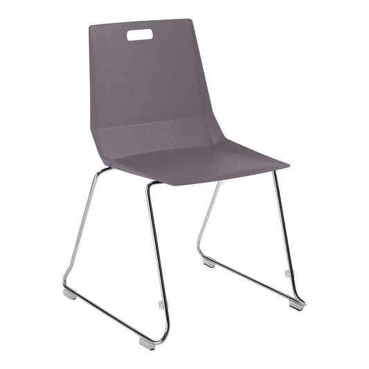 NPS¬Æ L≈´vraFlex Chair, Poly Back/Seat, Grey