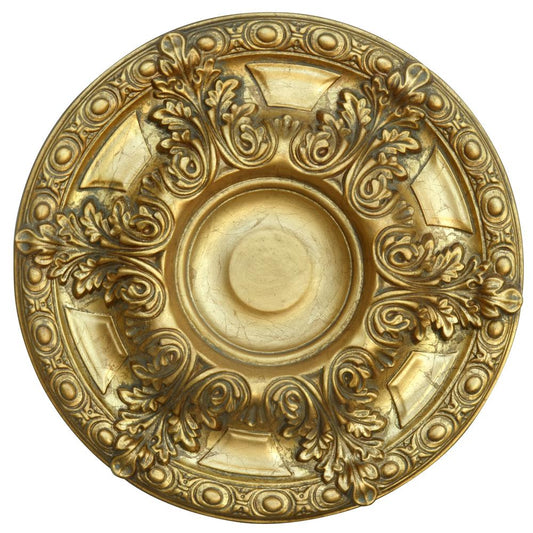 Acanthus Gilt Medallion 23 Inch Dia