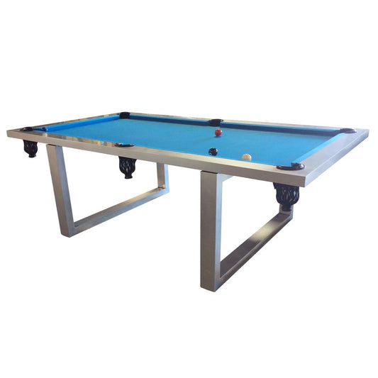 New  Modern Stainless Steel Pool Table Indoor/ Outdoor