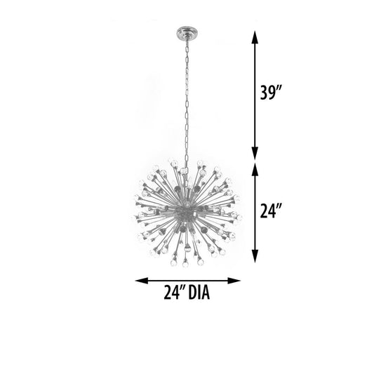 Medium Celestial 14 Light Chandelier