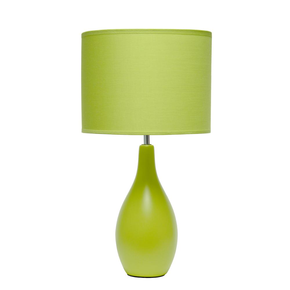 Creekwood Home Essentix 18.11"  Table Desk Lamp, Green