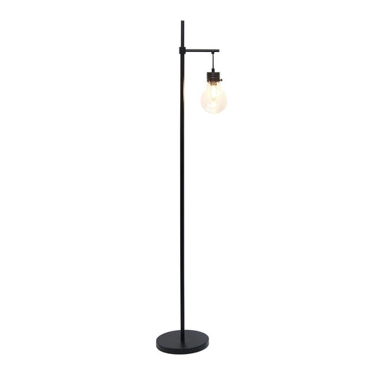 Elegant Designs Hanging Lightbulb Floor Lamp