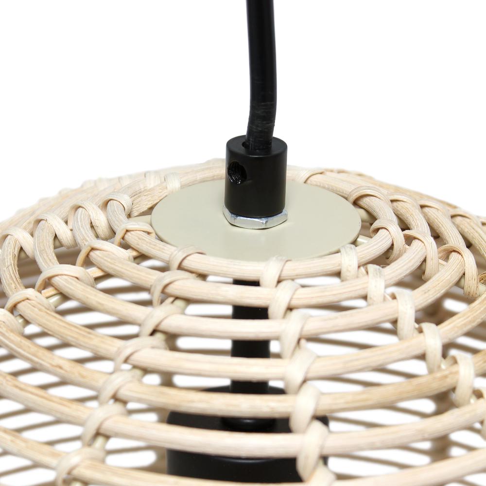 Ball Shaped Rattan Pendant