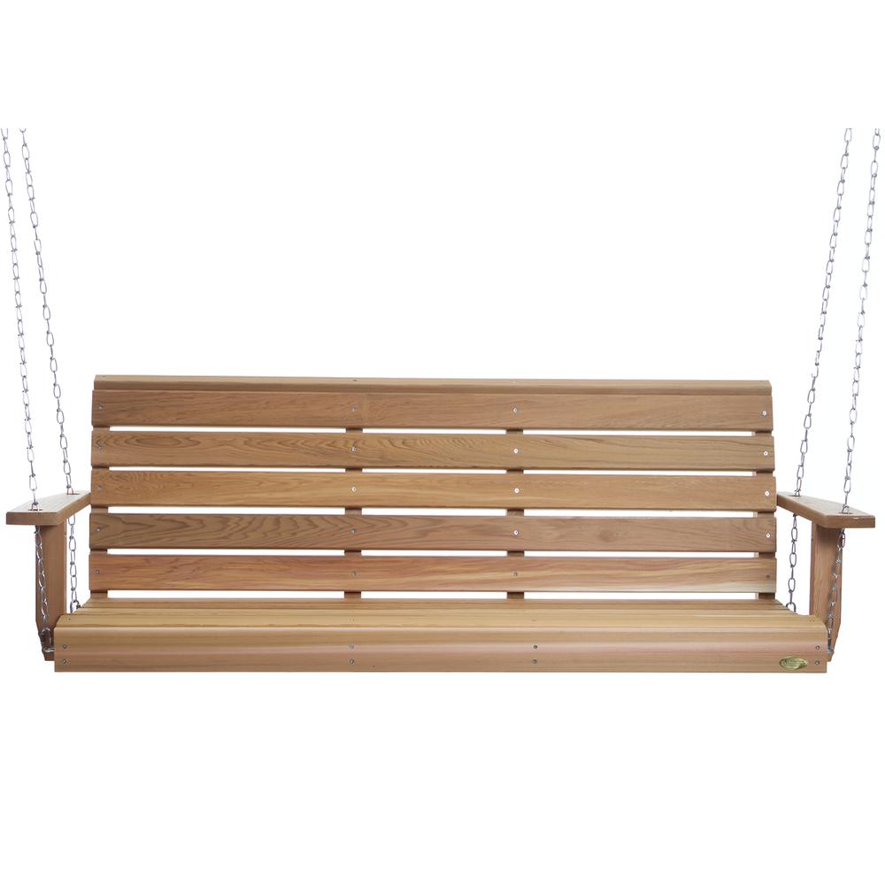 5-ft Porch Swing with Comfort Swing Springs