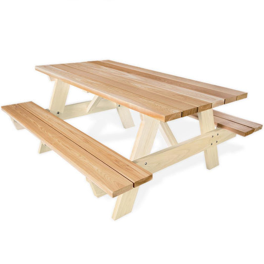 6-ft Classic Wood Picnic Table