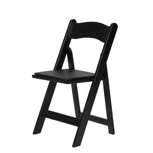 Commerical Seating Products American Padded Folding Chairs, Black