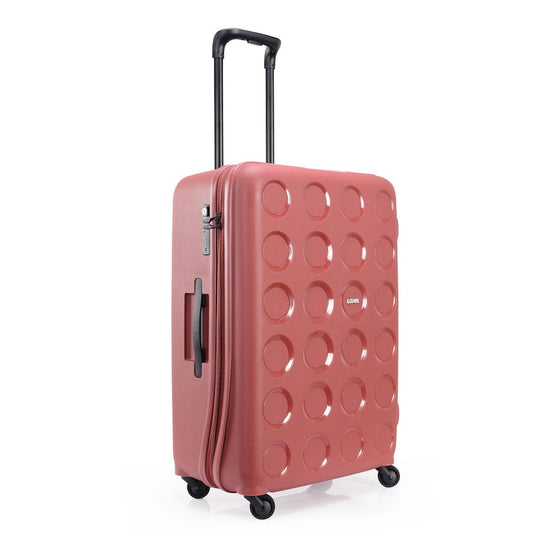 Vita Medium Spinner Upright Suitcase, Marsala Red