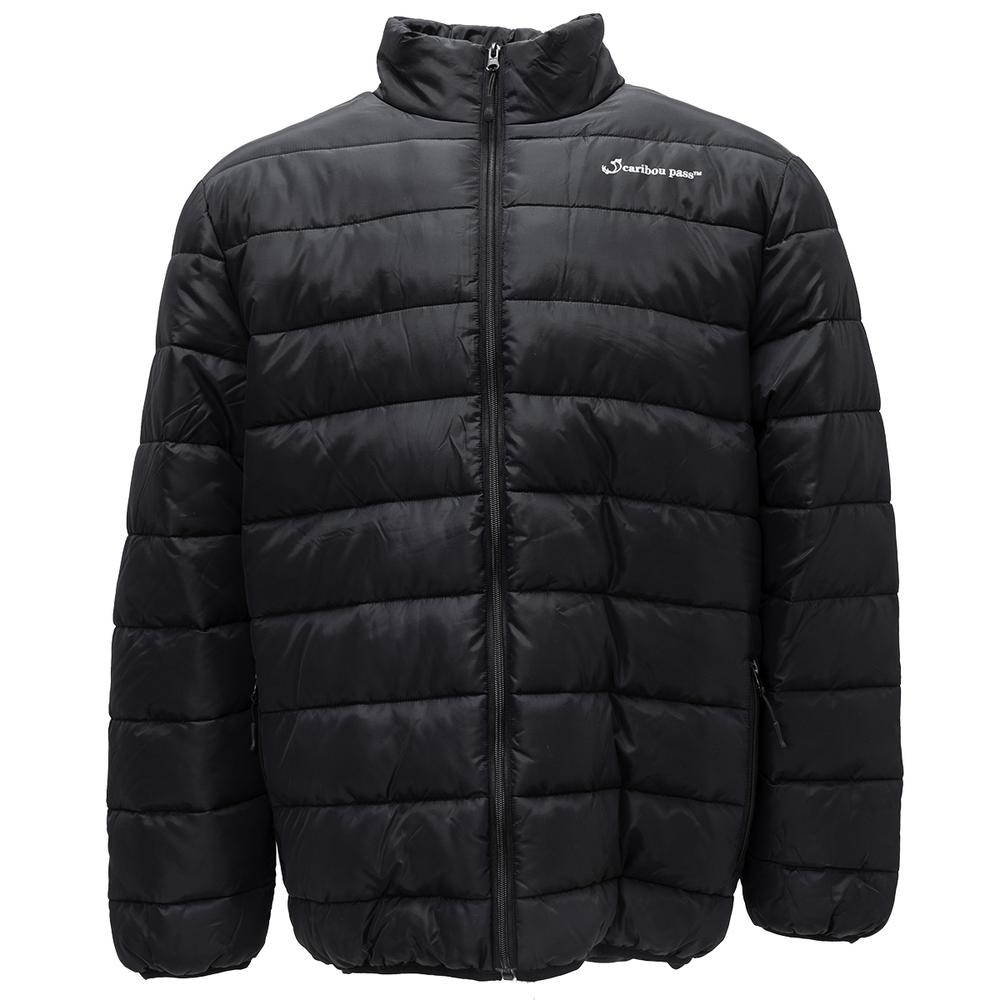 Ultra Poly Fill Black Bubble Jacket