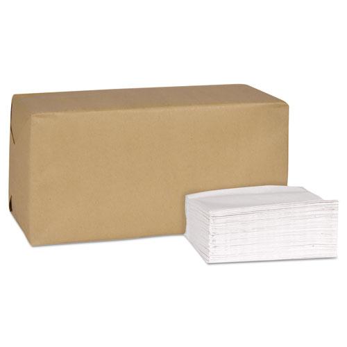 Universal Masterfold Dispenser Napkins, 1-Ply, 13x 12, Bag-Pack, White, 6000/Ct