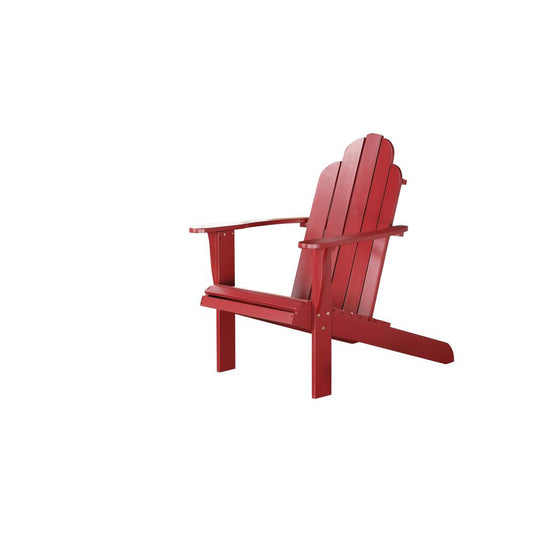 Red Adirondack Chair