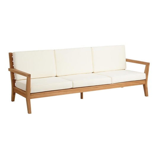 Carenen Outdoor 3 Seat Sofa With Cushions