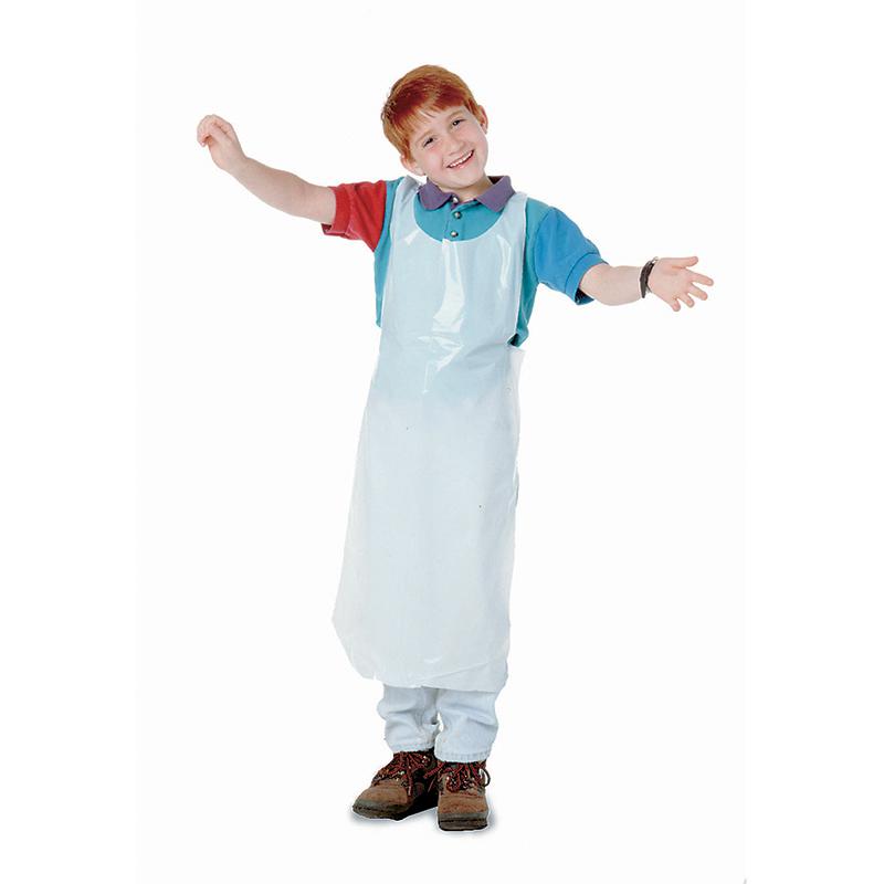 CHILDRENS DISPOSABLE APRONS 100PK