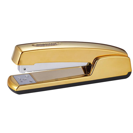 Metallic Gold Stapler, 20 Sheets