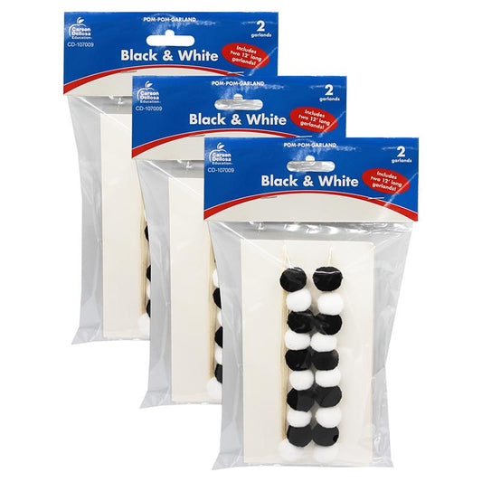 Black & White, Pack of 3