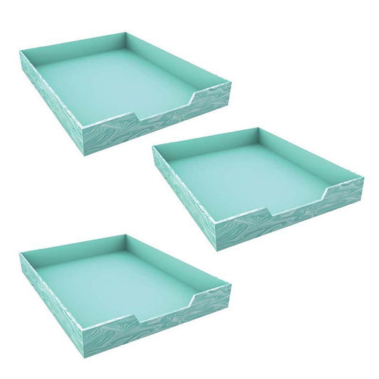 Galaxy Large Desk Tray Desk Collection, Pack of 3