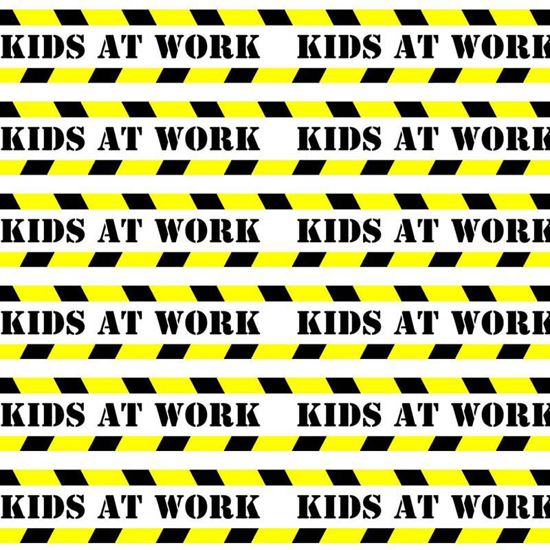 Kids at Work Straight Border, 36 Feet Per Pack, 6 Packs