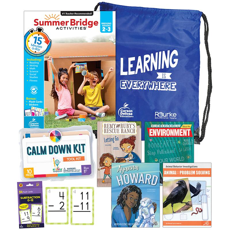 Summer Bridge Essentials Backpack, Grades 2-3