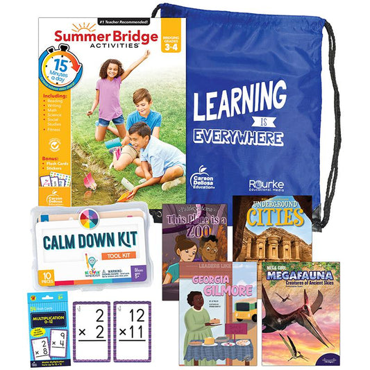 Summer Bridge Essentials Backpack, Grades 3-4